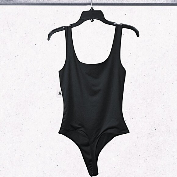 SO Goods for life Sleeveless Twist front Contour Double-Layer Bodysuit Size M - Picture 6 of 10